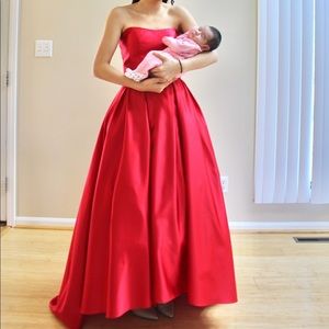 Red prom dress